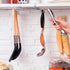EDNA HOME Mug Cups Storage Rack, Drilling-Free Under Cabinet Closet Holder Hooks for Hanging Mugs, Ties, Belts, Scarf, Kitchen Utensils, Necklace and More, 10 Hooks, Made in Europe
